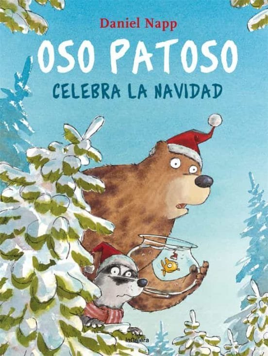 Imagen del Libro Oso patoso celebra la Navidad